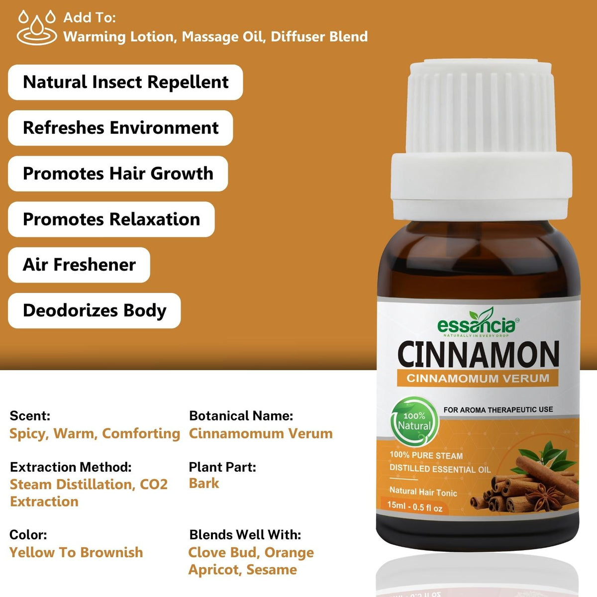 plant therapy cinnamon bark essential oil Cinnamon Essential Oil – Essancia®