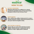 Cedarwood Essential Oil Essancia