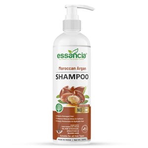 Essancia Moroccan Argan Oil Shampoo - Nourishes Dry Hair, Reduces Dandruff, and Supports Hair Growth (500ml)