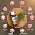 Pack Of 9 Essential & Carrier Oils (Tea Tree, Lavender, Peppermint, Eucalyptus, Rosemary & Jojoba, Argan, Avocado, Rosehip) Essancia