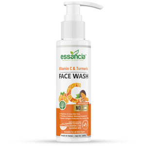 Essancia Vitamin C & Turmeric Face Wash - Radiant Skin Booster (100ml)