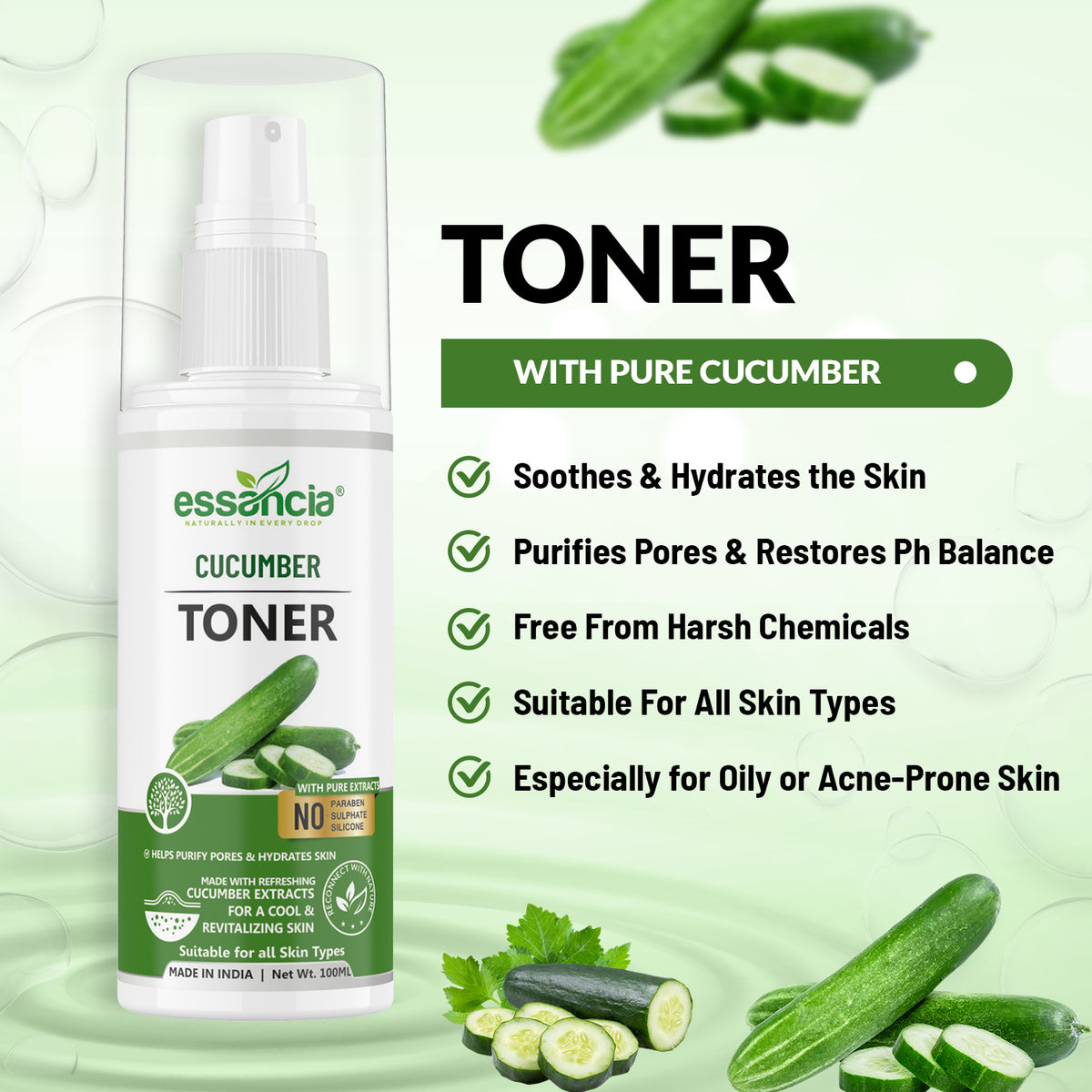 Cucumber toner store