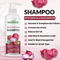 Essancia Onion Shampoo - Strengthen and Revitalize Hair for a Healthy Shine (500ml) Essancia Living