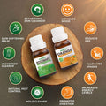 Pack of 2 Essential Oils (Orange & Rosemary) Essancia