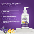 Essancia Ylang Ylang & Lavender Body Wash Gel - Soothing & Rejuvenating (300ml) Essancia Living