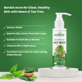 Essancia Neem & Tea Tree Face Wash - Deep Cleansing & Acne-Fighting Formula (100ml) Essancia Living