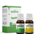 Pack of 2 Essential Oils (Ylang Ylang & Rosemary) Essancia
