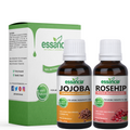 Pack of 2 Carrier Oils (Jojoba & Rosehip) Essancia