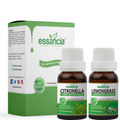 Pack of 2 Essential Oils (Citronella & Lemongrass) Essancia