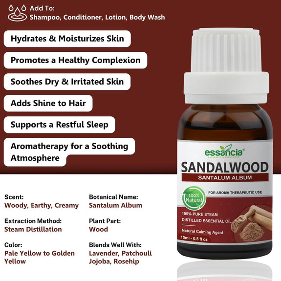 Indian Sandalwood Essential Oil – Plant Therapy