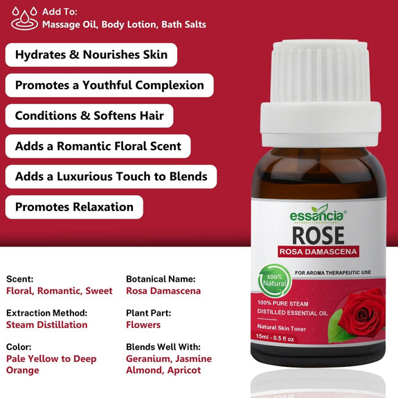 Rose Oil: What are the Benefits and Uses of This Essential Oil?