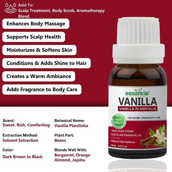 Vanilla Essential Oil –