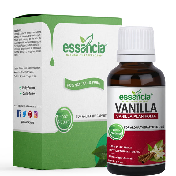 Vanilla Essential Oil - Το Βοτανοπωλείο της Βασιλικής