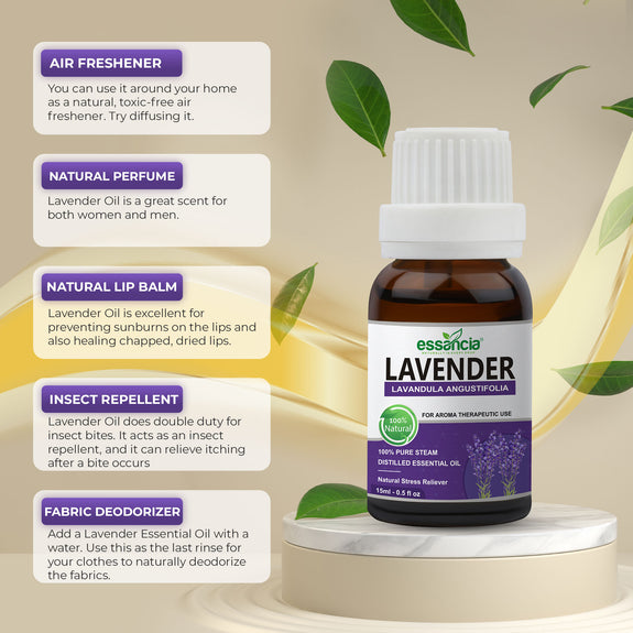 lavender and tea tree oil blend Pack of 3 Essential Oils (Tea Tree, Lavender, Rosemary) – Essancia®