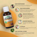 Pack of 2 Essential & Carrier Oils (Tea Tree & Jojoba) Essancia