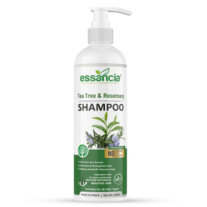 Essancia Tea Tree & Rosemary Anti-Dandruff Shampoo - Promotes Growth (500ml)