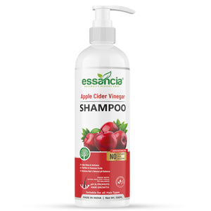 Essancia Apple Cider Vinegar Shampoo - Revitalizes Hair for Softness and Shine (500ml)