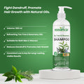 Essancia Tea Tree & Rosemary Anti-Dandruff Shampoo - Promotes Growth (500ml) Essancia Living