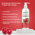 Essancia Apple Cider Vinegar Shampoo - Revitalizes Hair for Softness and Shine (500ml) Essancia Living