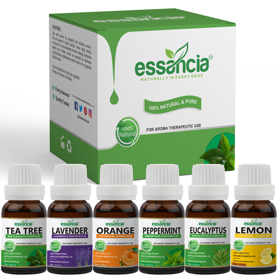 RaindropRelaxation - Calm Dreams - Essential Oil - 6 Pack: Lavender,  Peppermint, Lemongrass, Tea Tree, Sweet Orange and Eucalyptus –  raindroprelaxation
