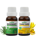 Pack of 2 Essential Oils (Ylang Ylang & Rosemary) Essancia