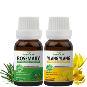 Pack of 2 Essential Oils (Ylang Ylang & Rosemary)