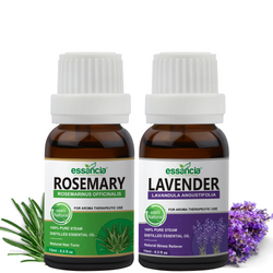 Pack of 2 Essential Oils (Lavender & Rosemary)