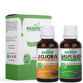 Pack of 2 Carrier Oils (Jojoba & Grape seed) Essancia