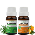Pack of 2 Essential Oils (Orange & Rosemary) Essancia