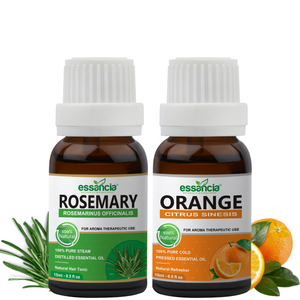 Pack of 2 Essential Oils (Orange & Rosemary)