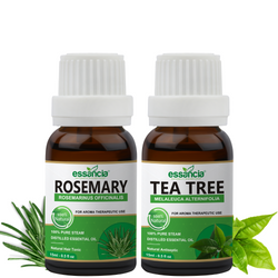 Pack of 2 Essential Oils (Tea Tree & Rosemary)
